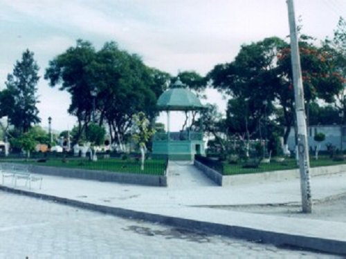 Paseo por Mexico Kiosk in Santiago Miahuatlán