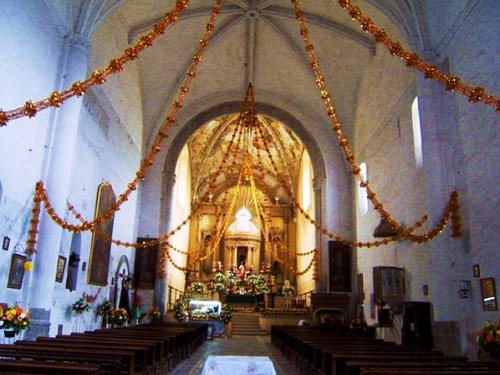 Paseo por Mexico Inside of the former Franciscan convent of Tecamachalco