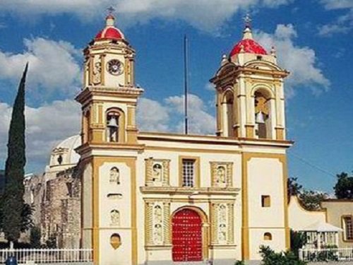 Paseo por Mexico Church of Alseseca in Tecamachalco