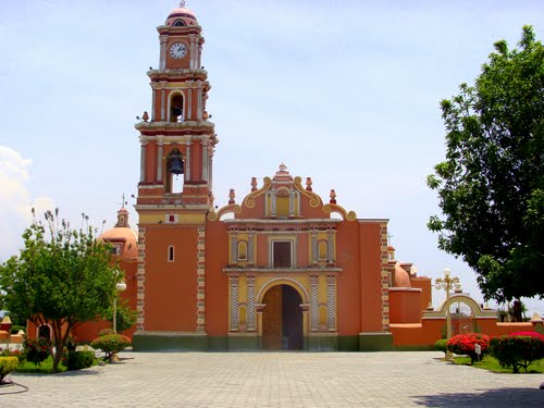 Paseo por Mexico Parish church dedicated to Saint Michael the Archangel in Tepanco de López