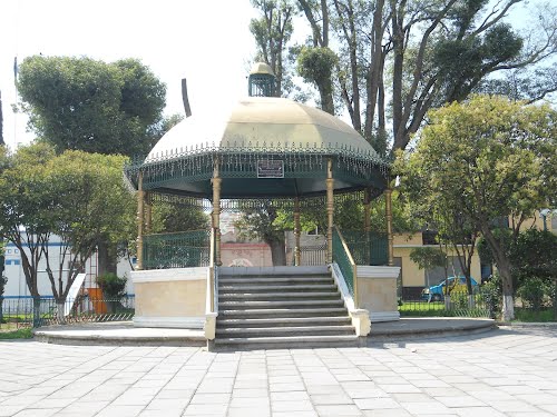 Paseo por Mexico Kiosk in Tepatlaxco de Hidalgo