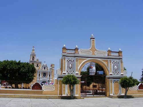 Paseo por Mexico The Parish of San Hipolito in Tepeaca