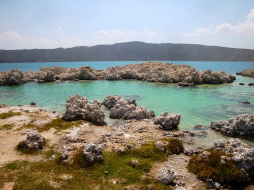 Paseo por Mexico Alchichica Lagoon in Tepeyahualco