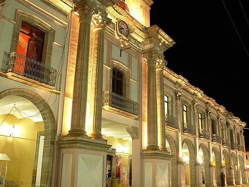 Paseo por Mexico Municipal Palace of Tetela de Ocampo