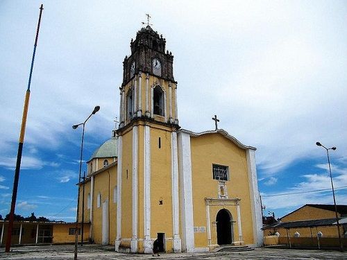 Paseo por Mexico Church of the Virgin of the Rosary in Teteles de Avila Castillo