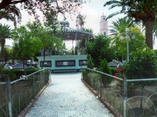 Paseo por Mexico Kiosk in Tlacotepec, Benito Juarez