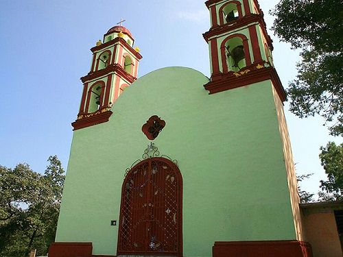 Paseo por Mexico Chapel dedicated to Santa María de Guadalupe in Tlatlauquitepec