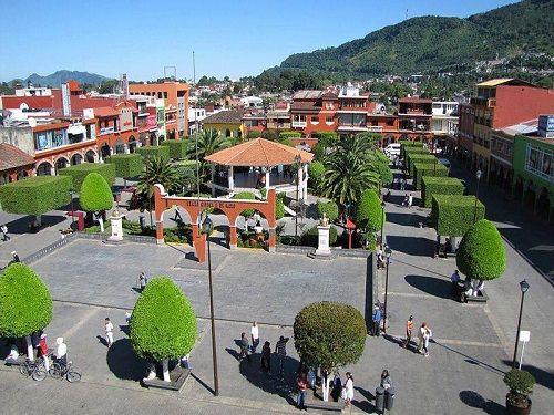 Paseo por Mexico Xicotepec main square