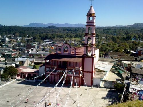 Paseo por Mexico Church dedicated to Saint John the Baptist in Xiutetelco