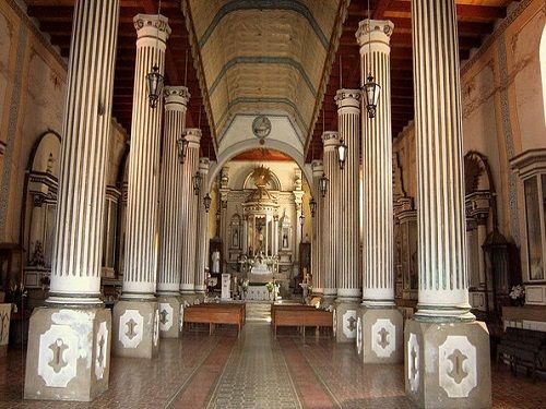 Paseo por Mexico Inside of the Parish of Saint Bartholomew in Xochitlán by Vicente Suárez