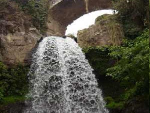 Paseo por Mexico Colorado Bridge Waterfall in Yaonáhuac