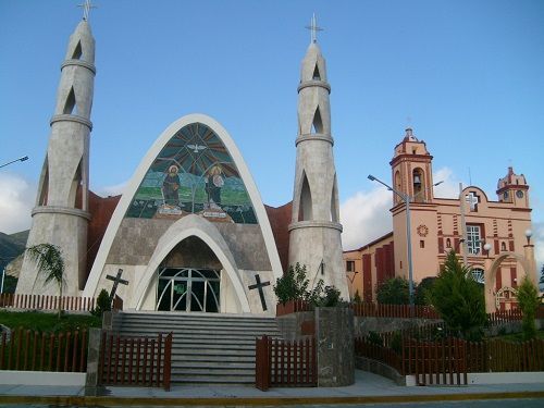 Paseo por Mexico Parish church of San Simon in Yehualtepec