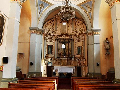 Paseo por Mexico Inside of the Chapel of the Lord of Esquipulas in Zacapoaxtla