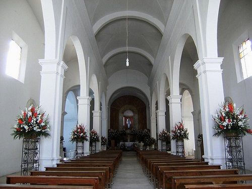 Paseo por Mexico Inside of the Parish of Santa Maria del Pilar in Zaragoza