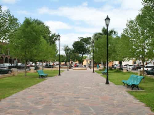 Paseo por Mexico The Alameda in Alamos